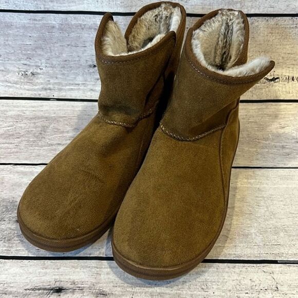 Skechers Cozy Campfire‎ Bunny Cuddles Boots Size 6 - Picture 1 of 7